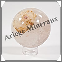 QUARTZ HEMATOIDE - Sphre - 64 mm - 355 grammes - Y008